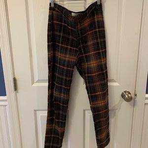 Plaid pants